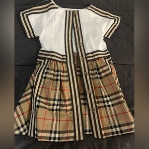 Authentic/ Burberry Dress girls.. only worn once